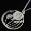Picture of Scottish Art Nouveau Rose Pendant