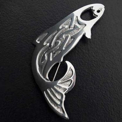Picture of Celtic Salmon Kilt Pin