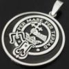 Picture of MacDonald Large Silver Clan Pendant