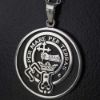 Picture of MacDonald Large Silver Clan Pendant
