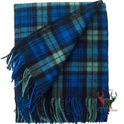 Picture of Campbell Clan Tartan Blanket