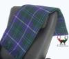 Douglas Tartan Throw on Armchair