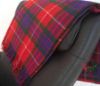 Fraser Red Modern Tartan Throw Blanket