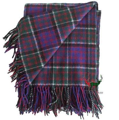 Picture of MacDonald of Clanranald Tartan Throw Blanket 