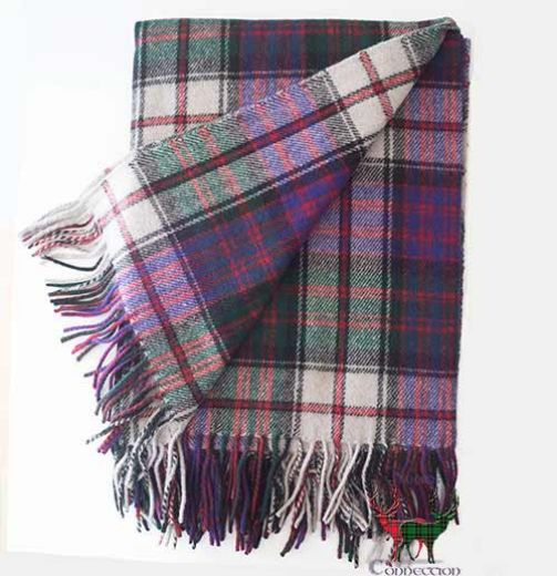 Picture of MacDonald Dress Tartan Blanket