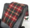 Maple Leaf Canadian Tartan Blanket