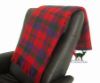 Robertson Red Modern Tartan Blanket