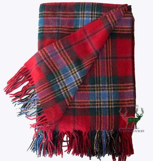 Picture of MacLean Tartan Throw