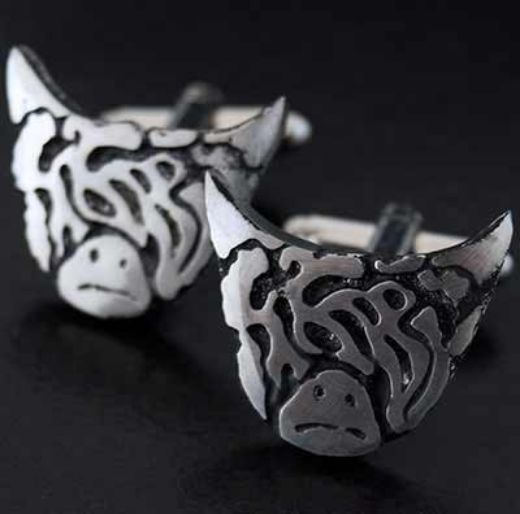 Picture of Highland Cow Cufflinks
