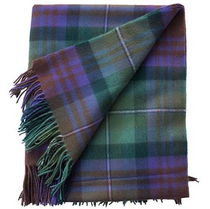 Picture of Isle of Skye Fine Lambswool Tartan Throw