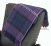 Scotland Forever Purple Tartan Blanket