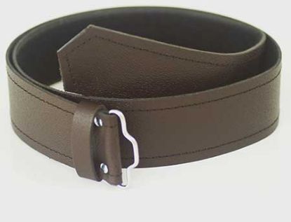 Picture of Kilt Belt -Dark Brown Leather