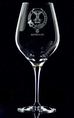 Picture of Clan Crest Wine Glasses - Set of Two
