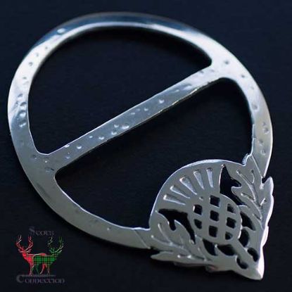 Picture of Scottish Thistle Scarf Ring