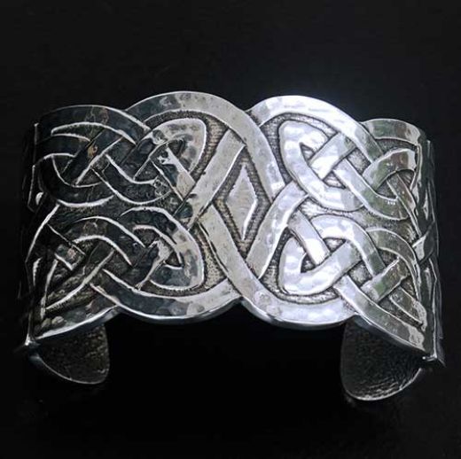 Picture of Celtic Interlace Wide Cuff Bracelet
