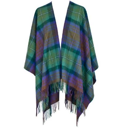 Picture of Isle of Skye Lambswool Tartan Serape