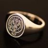 Picture of Women's Gold Clan Crest and Motto Ring