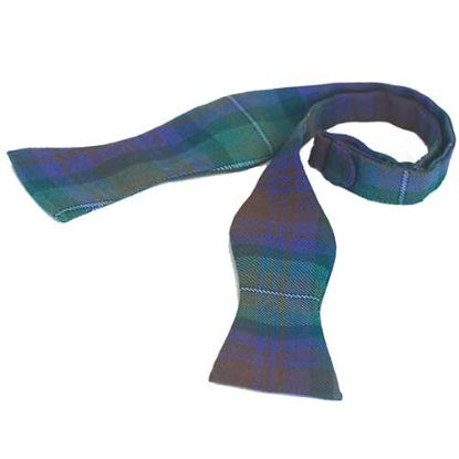 Picture of Tartan Bow Tie Self Tie - Fine Lightweight