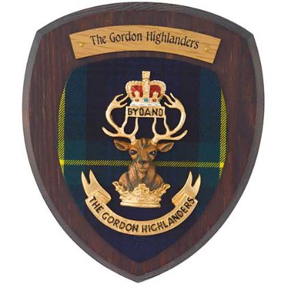 Picture of Gordon Highlanders Bydand Wall Crest