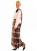 Womens Long Kilt Skirt