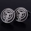 Gordon Clan Cufflinks Sterling Silver