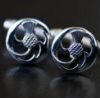 Scottish Silver Thistle Cufflinks