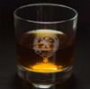 Engraved Crest Whisky Glass