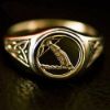 Picture of Men's Gold Clan Ring