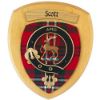 Scott Clan Shield Plaque