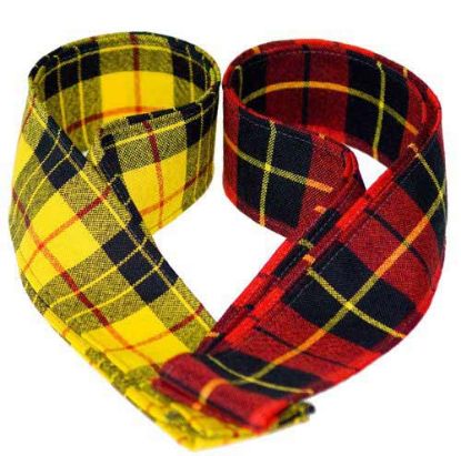 Picture of Tartan Handfasting Fabric - Featherweight