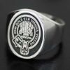 Irvine Silver Clan Crest Ring