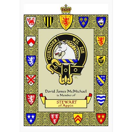Picture for category Clan Crest Certificates