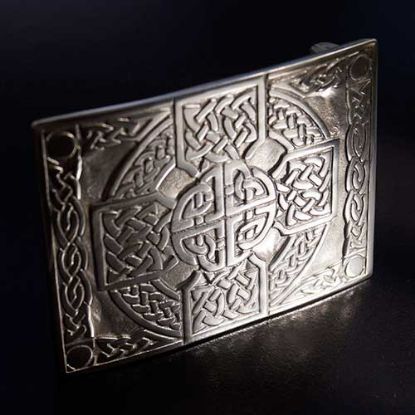 Picture of Celtic Cross Kilt Belt Buckle