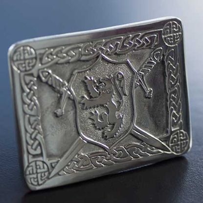 Picture of Lion Rampant Kilt Belt Buckle