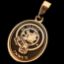 Picture of Gold Clan Crest Oval Pendant