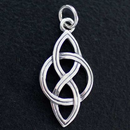 Picture of Scots Celtic Silver Luck Charm