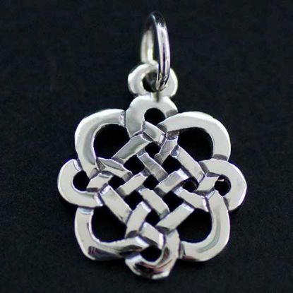 Picture of Celtic Knot Silver Charm