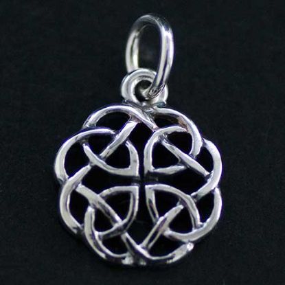 Picture of Silver Celtic Interlace Charm