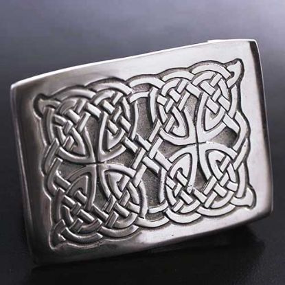 Picture of Celtic Interlace Kilt Belt Buckle