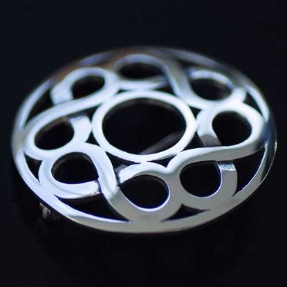 Picture of Celtic Interlacing Knotwork Brooch