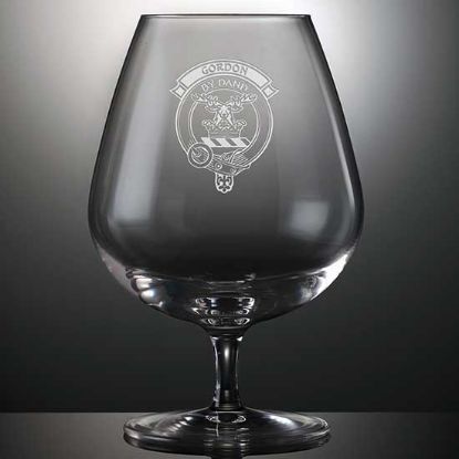 Picture of Clan Crest Brandy Glass - Set of Two 