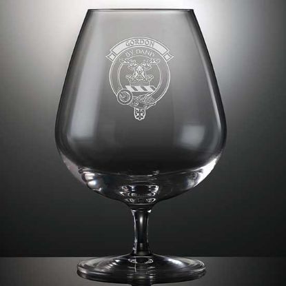 Picture of Clan Crest Brandy Glass - Set of Two