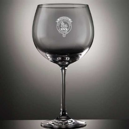 Picture of Clan Crest Gin Glass - Set of Two 