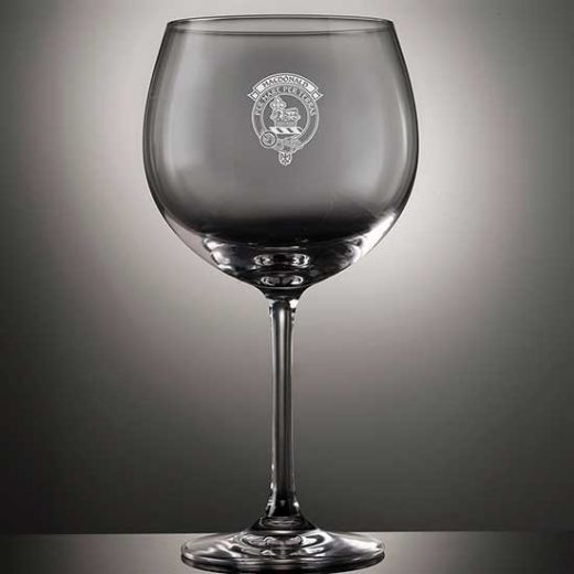 Picture of Clan Crest Gin Glass - Set of Two