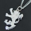 Heraldic Lion Rampant Pendant