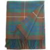 Fraser Hunting Ancient Lambswool Blanket