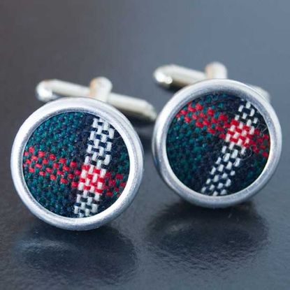 Picture of MacKenzie Tartan Cufflinks