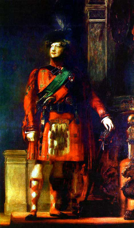 George IV, Sir David Wilkie (1785-1841) Oil on canvas, 1829