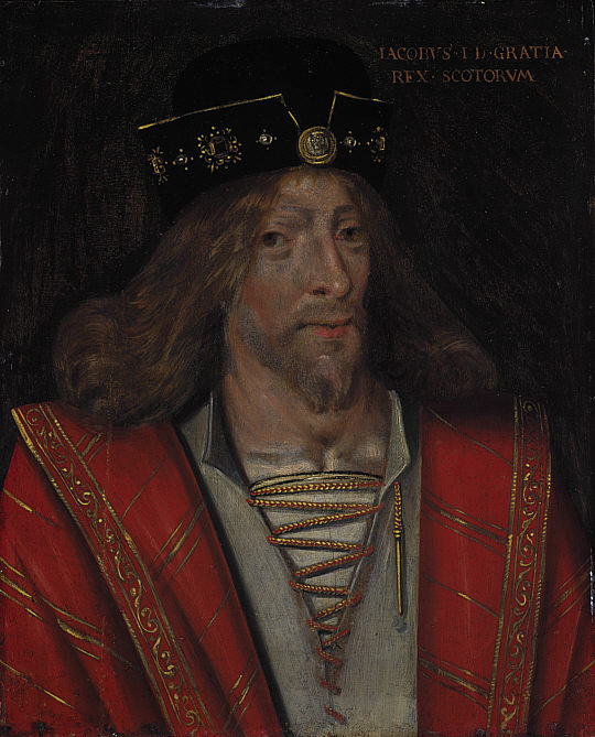 James I, Oil on panel, Unknown artist